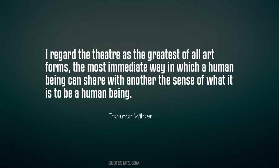 Human Being Quotes #1740407