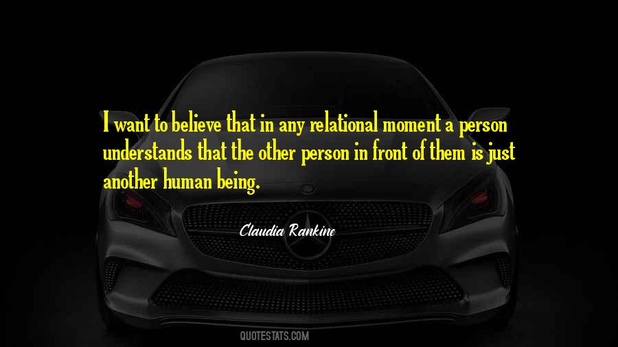 Human Being Quotes #1762646