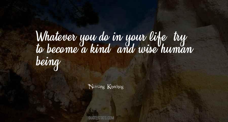 Human Being Quotes #1774201