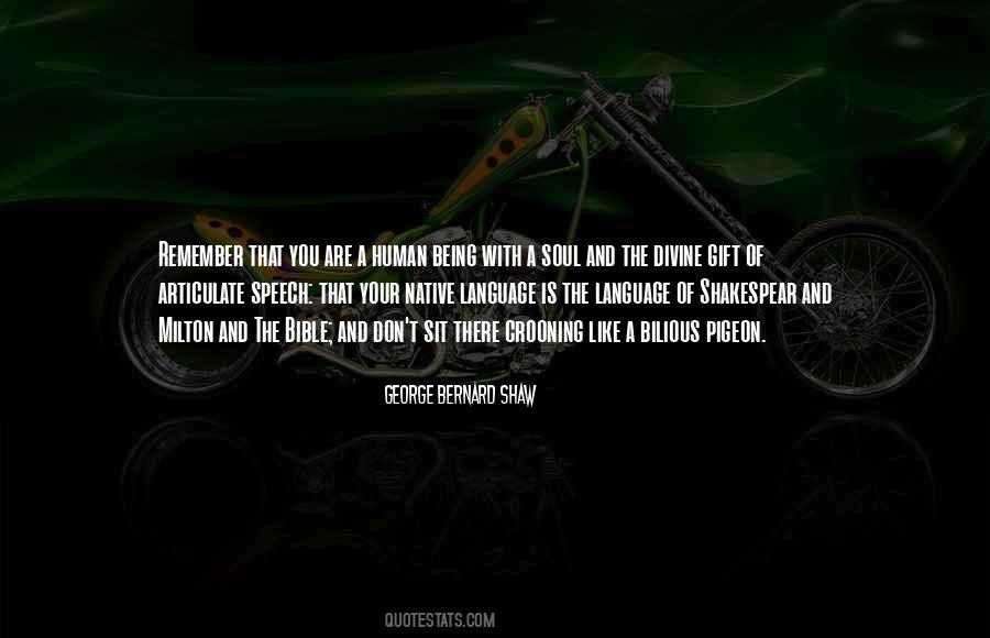 Human Being Quotes #1799107