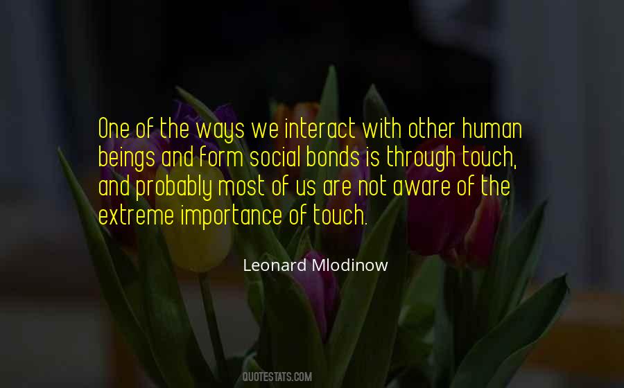 Human Beings Are Social Quotes #1328463