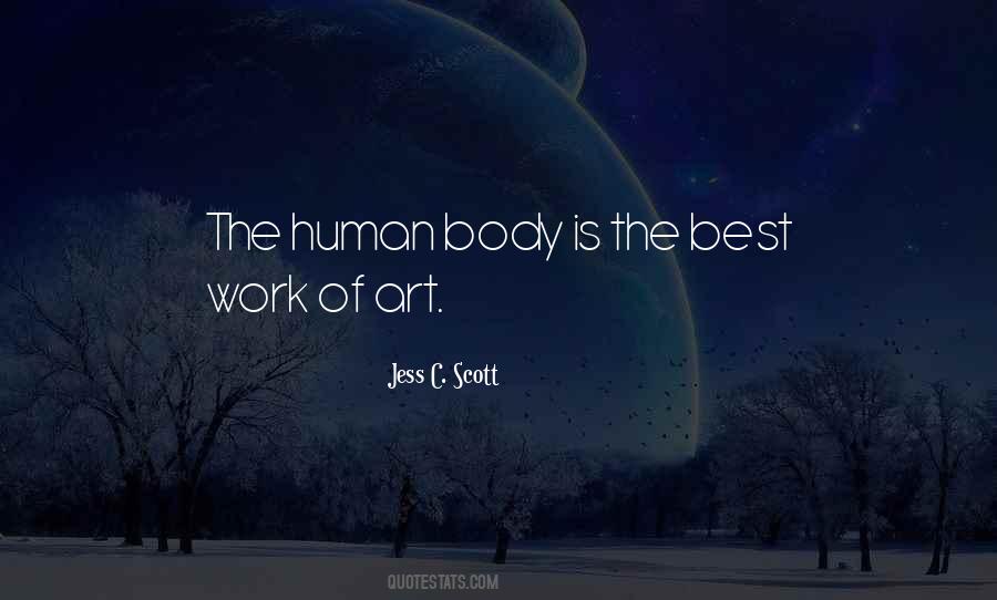 Human Body And Art Quotes #1171022