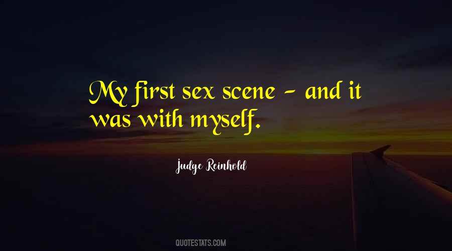 Quotes About First Sex #450148