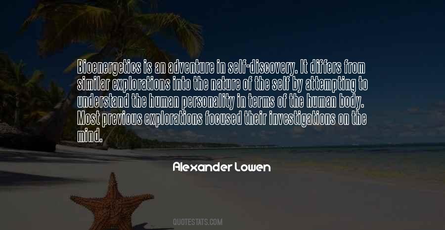 Human Body Nature Quotes #1435382
