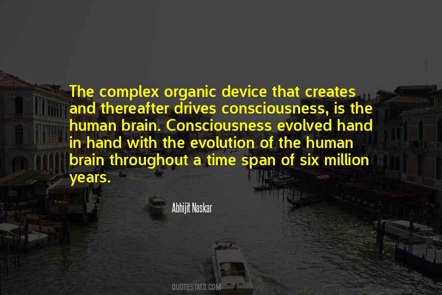 Human Brain Evolution Quotes #1408673