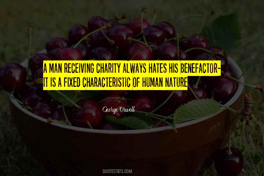 Human Characteristic Quotes #1301365