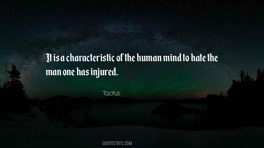 Human Characteristic Quotes #1575524