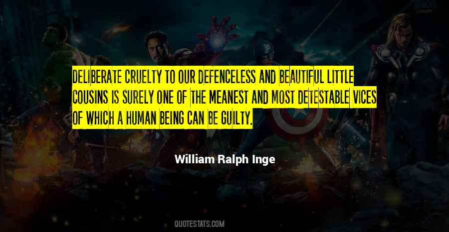 Human Cruelty Quotes #280274