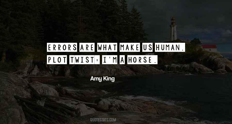 Human Errors Quotes #1013930