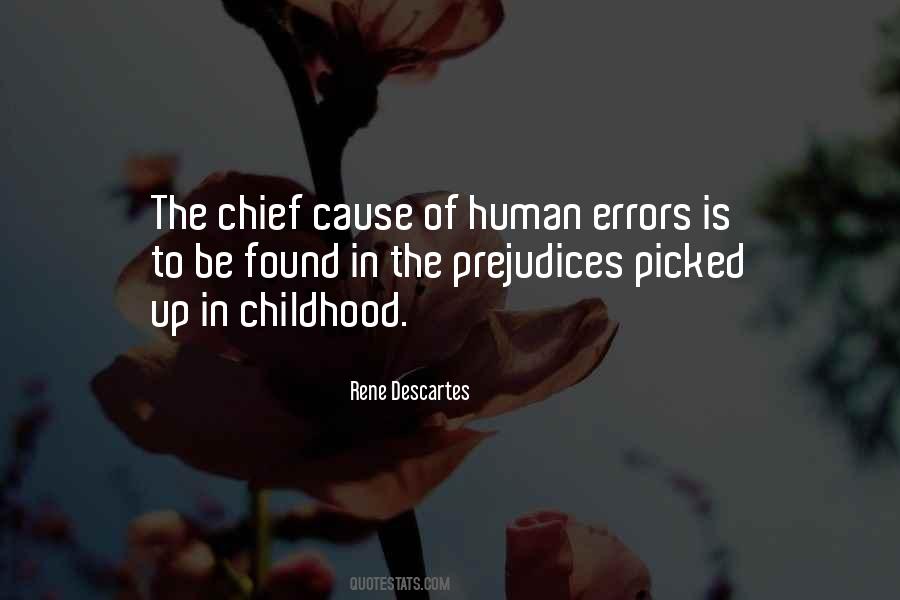 Human Errors Quotes #1189184