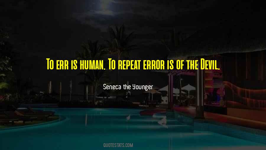 Human Errors Quotes #1595923