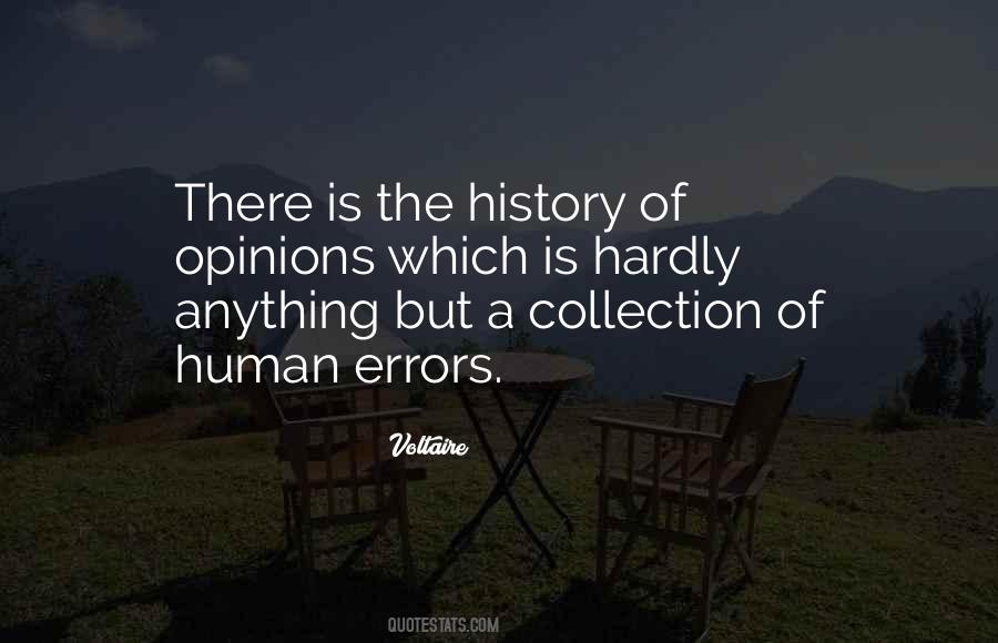 Human Errors Quotes #879538