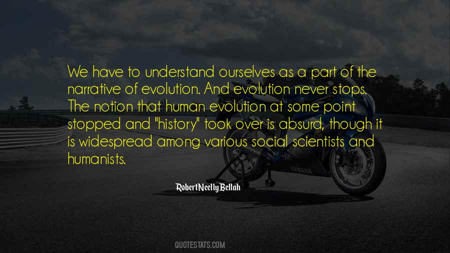 Human Evolution Quotes #1197260