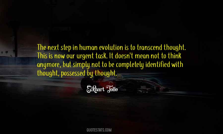 Human Evolution Quotes #1408590