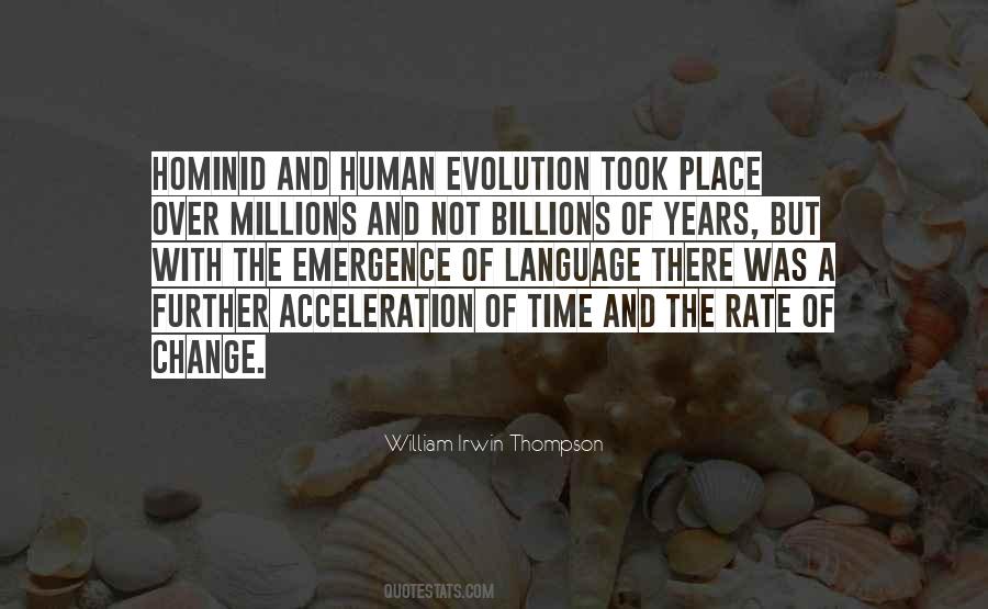 Human Evolution Quotes #641691