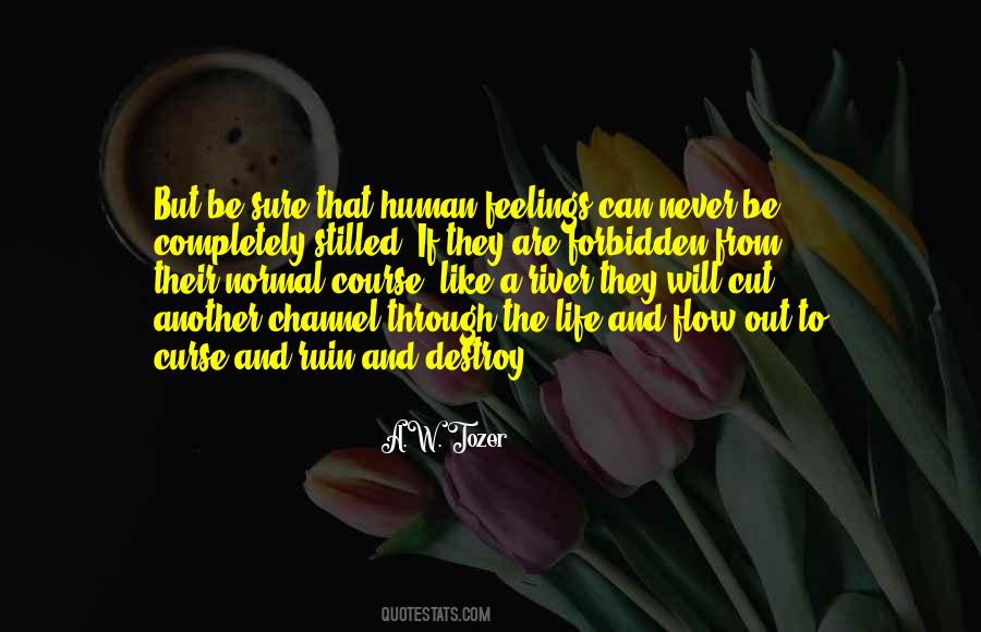 Human Feelings And Emotions Quotes #1400905