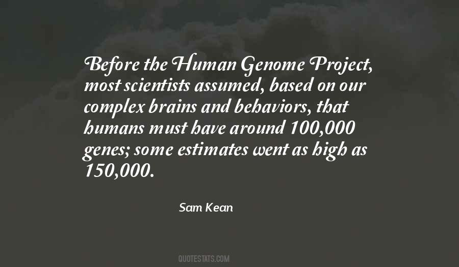 Human Genome Quotes #1035527