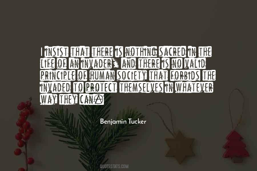 Human Life Is Sacred Quotes #1569843