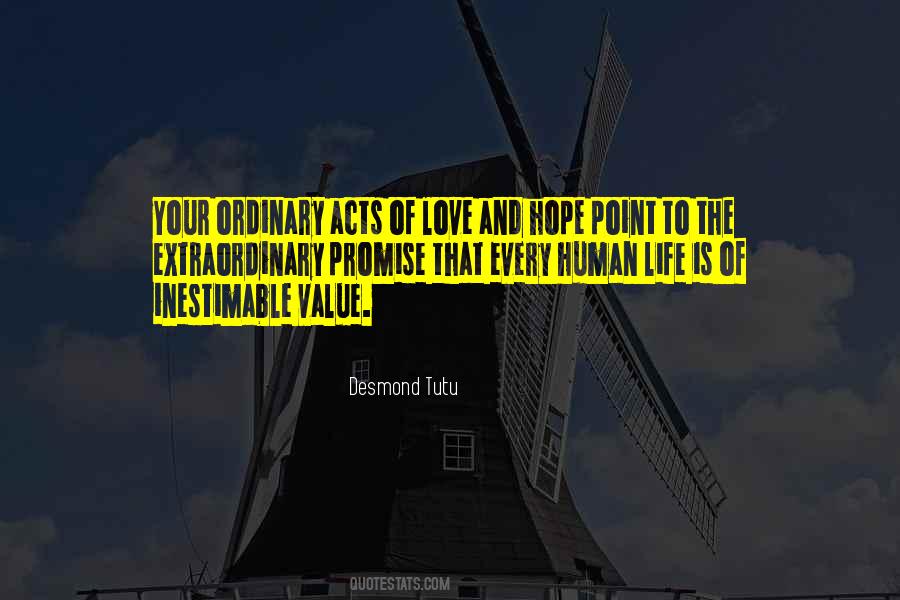 Human Life Value Quotes #611752