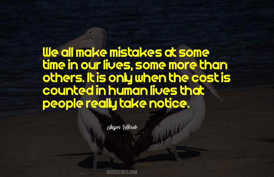 Human Make Mistakes Quotes #1832828