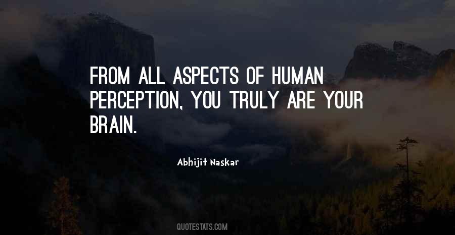 Human Perception Quotes #1053610