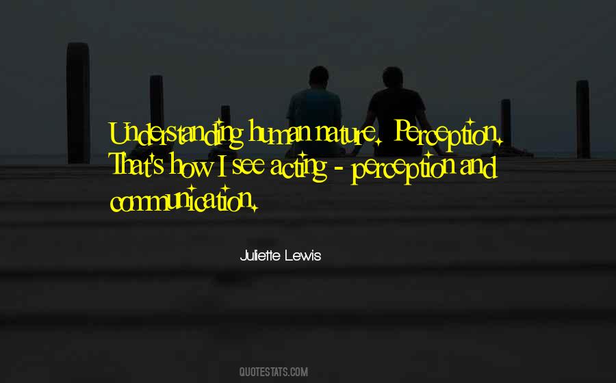 Human Perception Quotes #424665