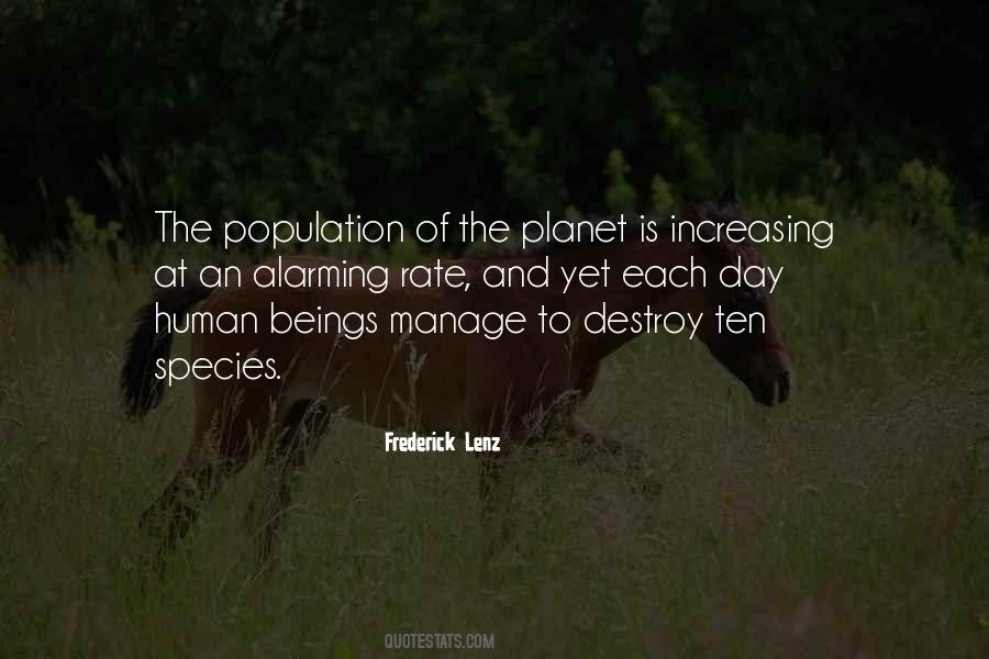 Human Population Quotes #237736