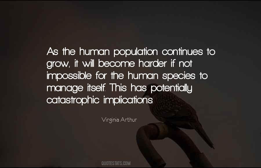 Human Population Quotes #999052