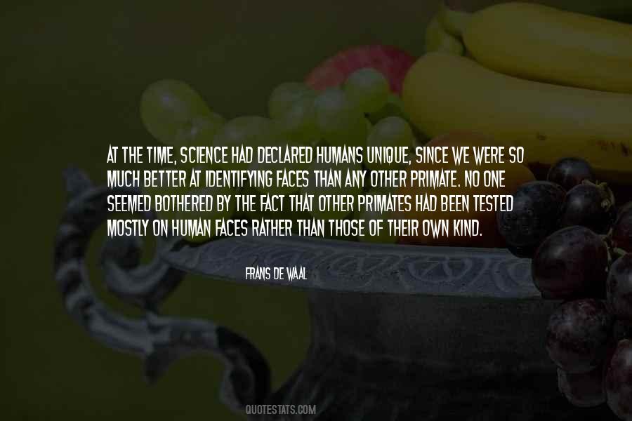 Human Primate Quotes #1052567