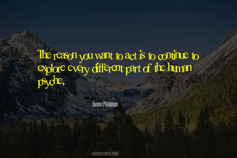 Human Psyche Quotes #1785892
