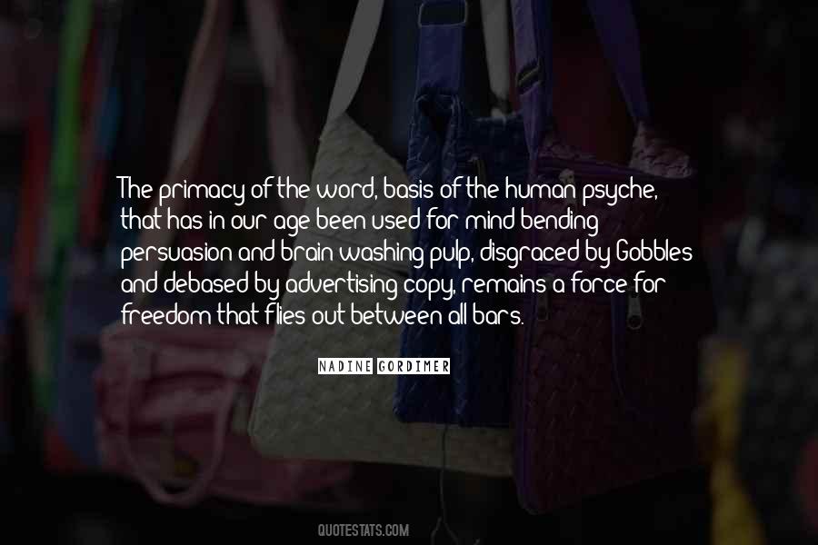 Human Psyche Quotes #427291