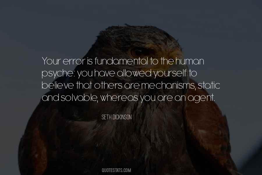 Human Psyche Quotes #841849