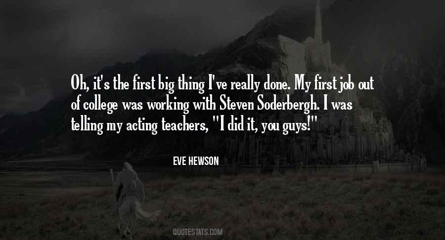 Quotes About First Job #1052423