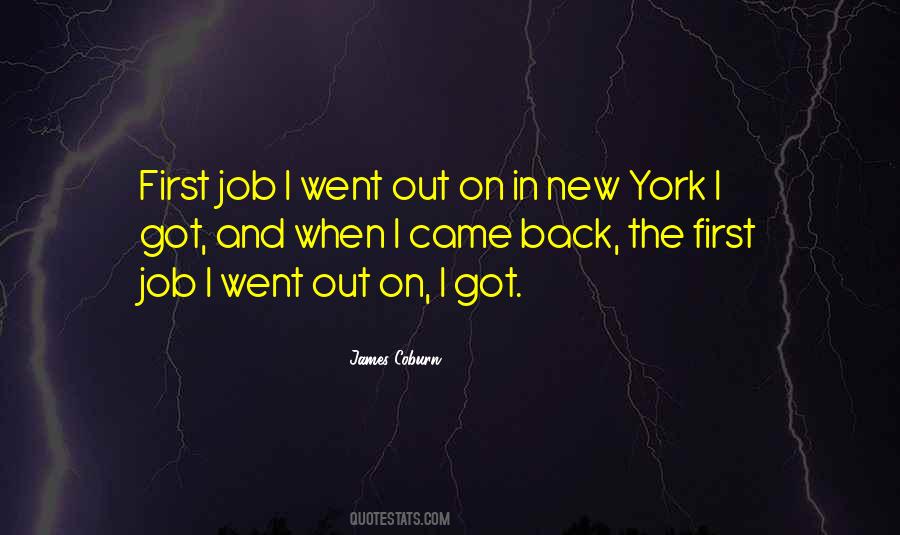 Quotes About First Job #1315978