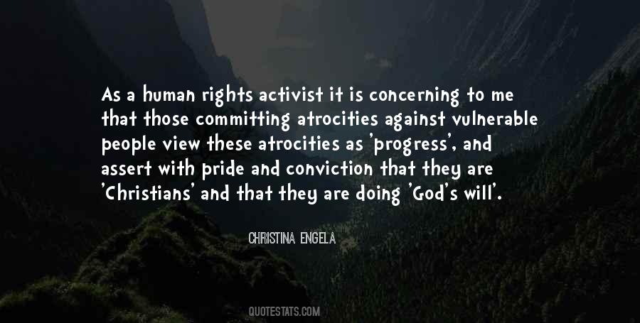 Human Rights Activist Quotes #1335113