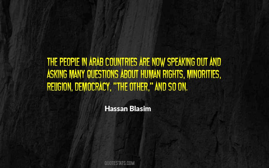 Human Rights And Democracy Quotes #1220537