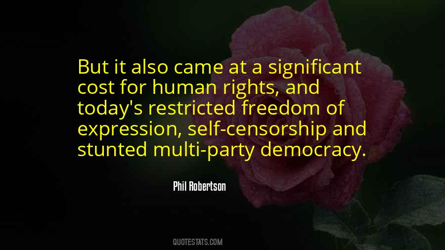 Human Rights And Democracy Quotes #1529127
