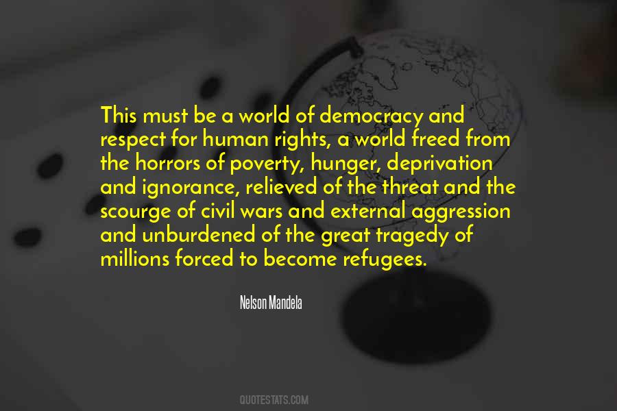 Human Rights And Democracy Quotes #1685923