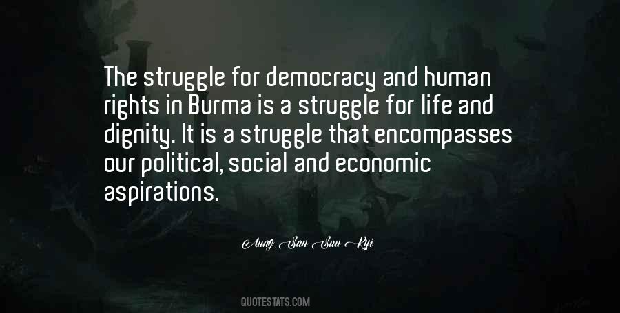Human Rights And Democracy Quotes #1710886