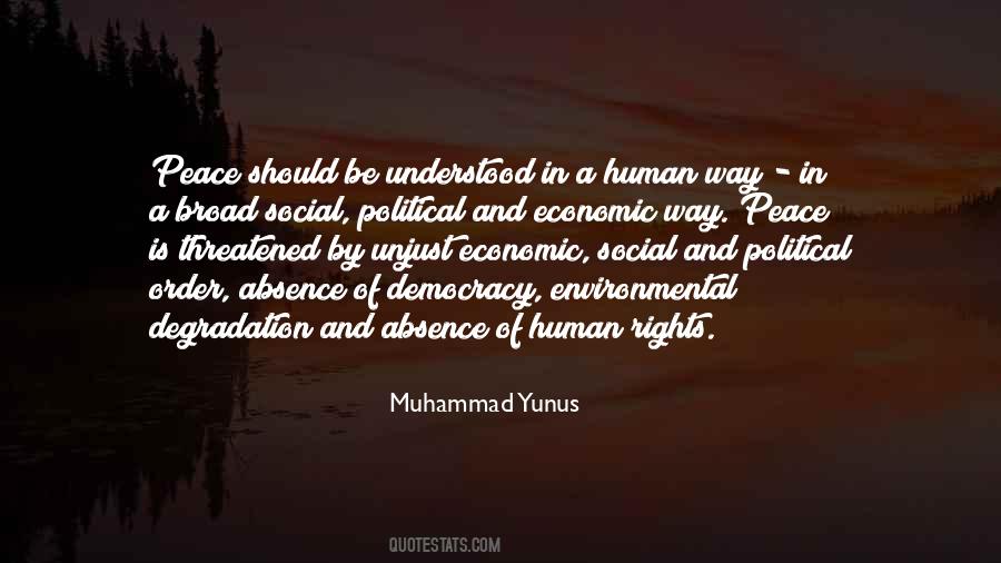 Human Rights And Democracy Quotes #1813056