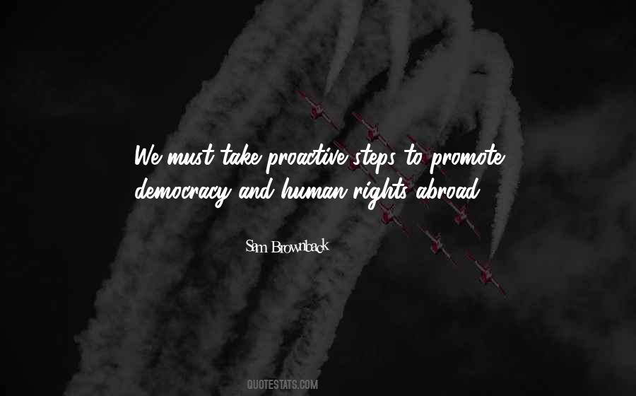 Human Rights And Democracy Quotes #526620