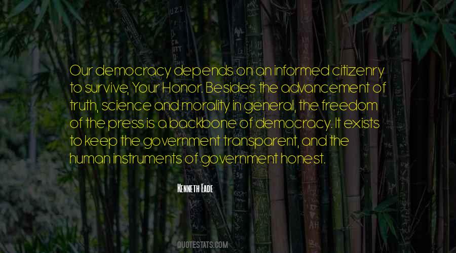 Human Rights And Democracy Quotes #561251