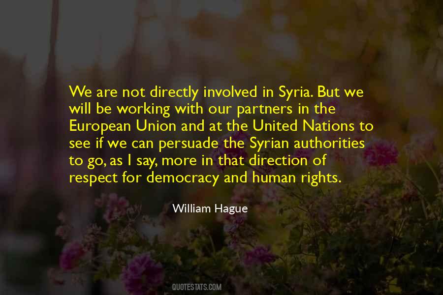 Human Rights And Democracy Quotes #596973