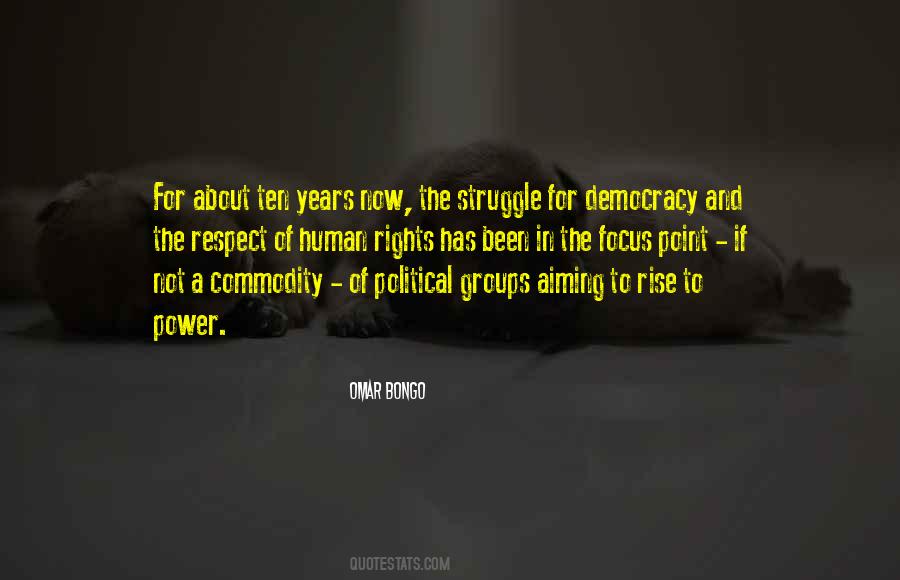 Human Rights And Democracy Quotes #725309