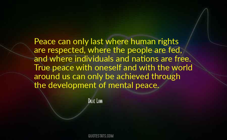 Human Rights And Development Quotes #1626656