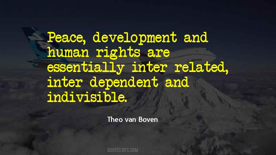 Human Rights And Development Quotes #518196