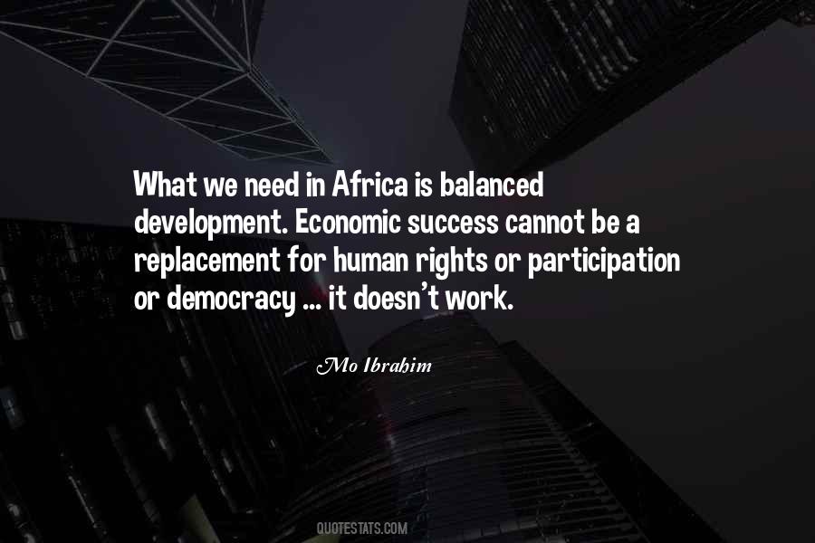 Human Rights And Development Quotes #637489