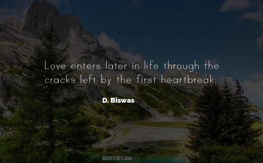 Quotes About First Heartbreak #1343507