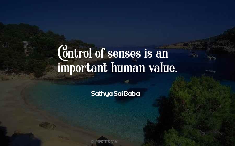 Human Senses Quotes #1681769