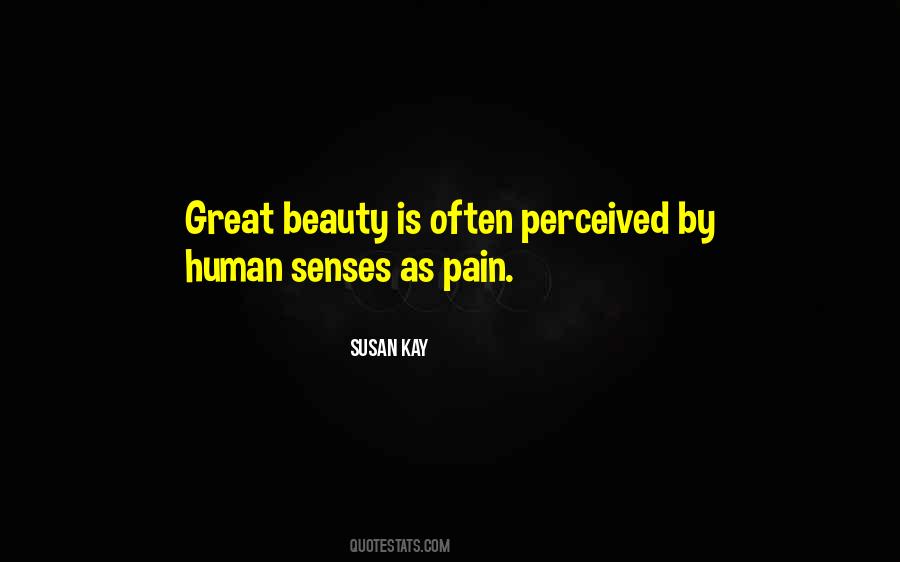 Human Senses Quotes #189326